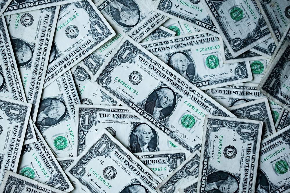 Sejumlah uang kertas untuk ilustrasi bonus deposit slot Ug234
